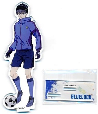 Blue Lock x COLLABO CAFE HONPO lebensgroßer Acrylständer Yoichi Isagi Anime...