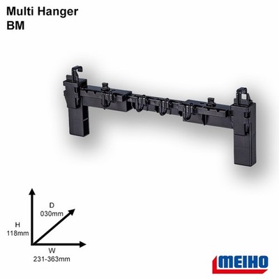 MEIHO Multi Hanger BM 231-363x118x030mm - tackle box tool made in japan