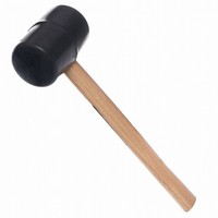 KD900 Gummihammer Mit Holzgriff
