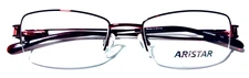 ARISTAR CHARMANT AR16338 COLOR-531 SQUARE AUTHENTIC EYEGLASSES FRAMES 51-19-140