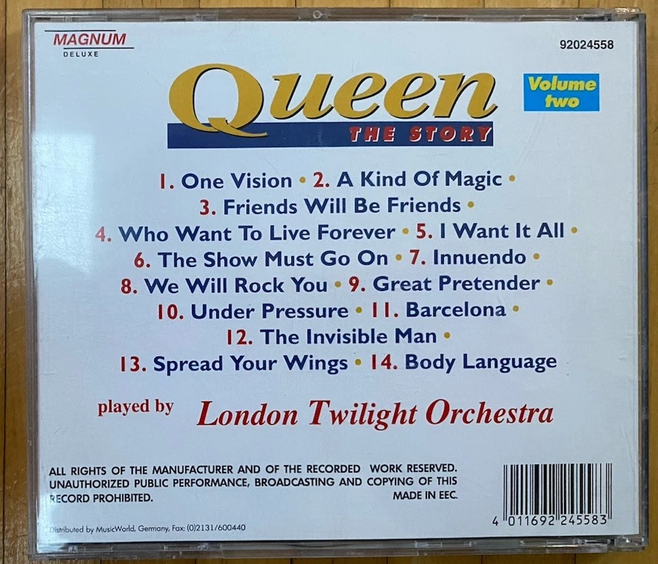 Queen The Story Volume 2(by London Twilight Orchestra)  - CD - Zustand sehr gut - Bild 2 von 3