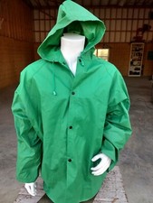 Vintage 2 W Owl Flame Men's Retardant Jacket GREEN 3XL XXXL 100 Authentic     