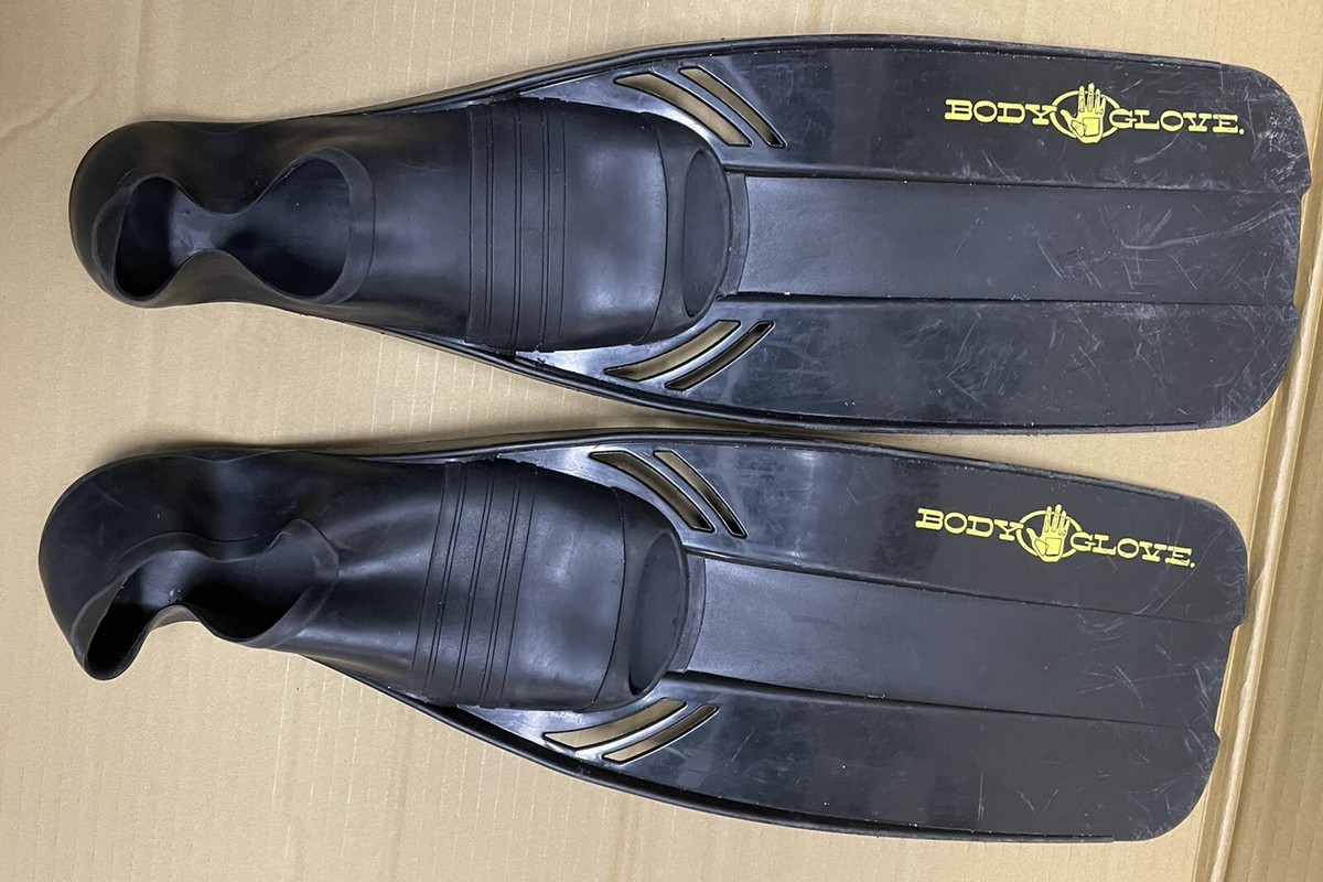 Body Glove Scuba Equipment Flippers in Black Sz 8-10  display picture 3