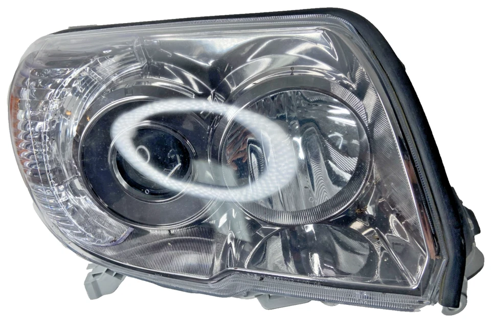 Lente interna sujeira farol passageiro direito para 2006-2009 Toyota 4Runner sem lâmpadas - Imagem 2 de 4