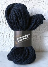 Kiwi Perendale Quicknit Worsted Merino Wool Yarn - 1 Skein Color Navy Blue 322