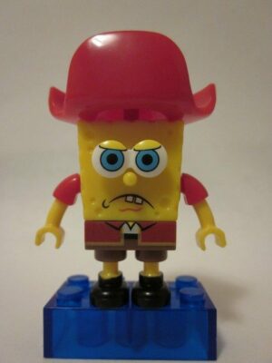 Mega Bloks Spongebob Soldat Serie 4 Neu Und Versiegelt In Verpackung, Mega Construx