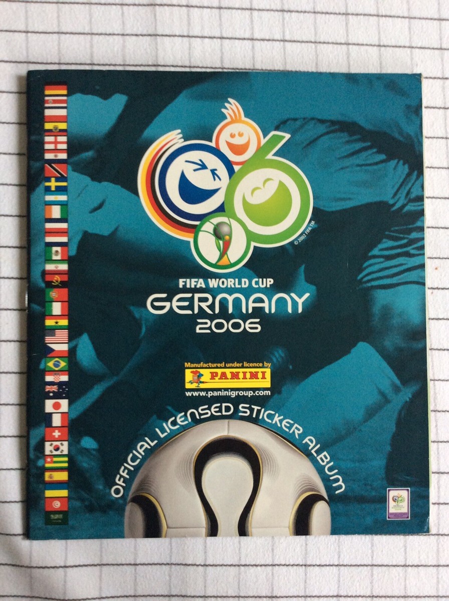 Panini 2006 World Cup Germany Sticker Album 100% Complete - VGC