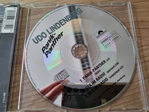 Udo Lindenberg - Panik-Panther CD Maxi Germany - Picture 3 of 3