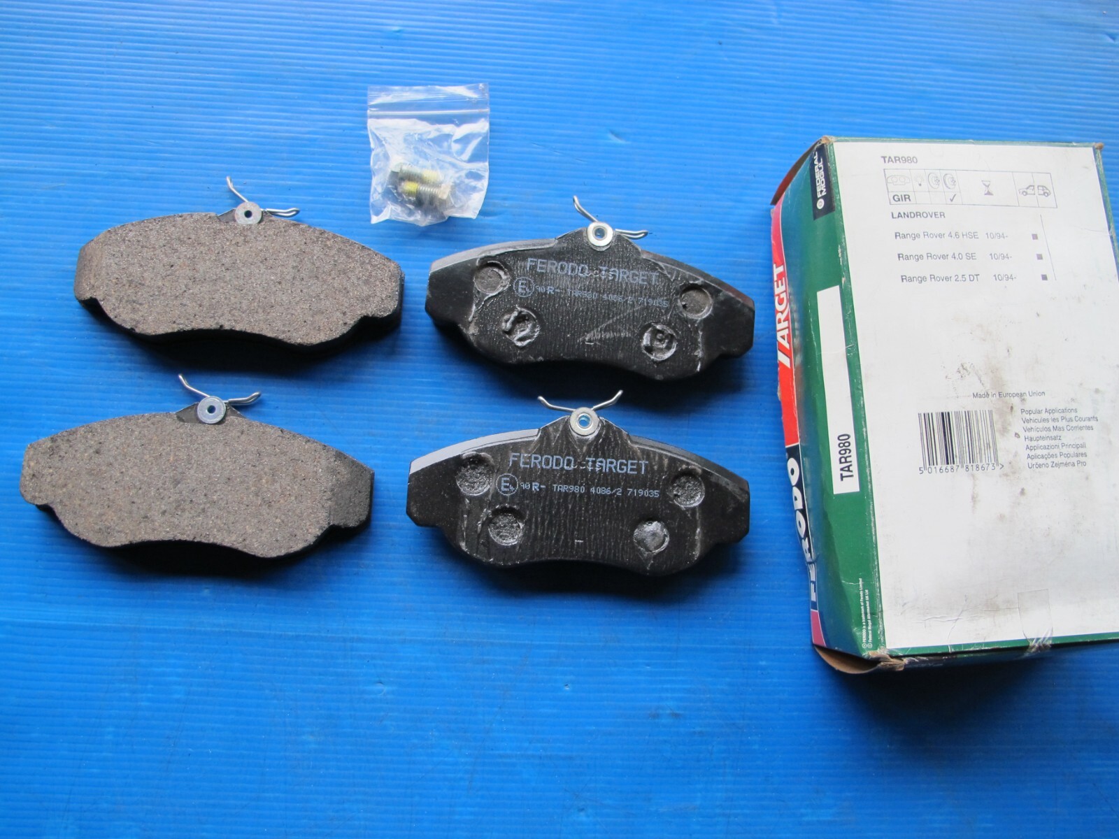 Plaquettes de freins avant Ferodo pour affronter les routes de montagne en Discovery