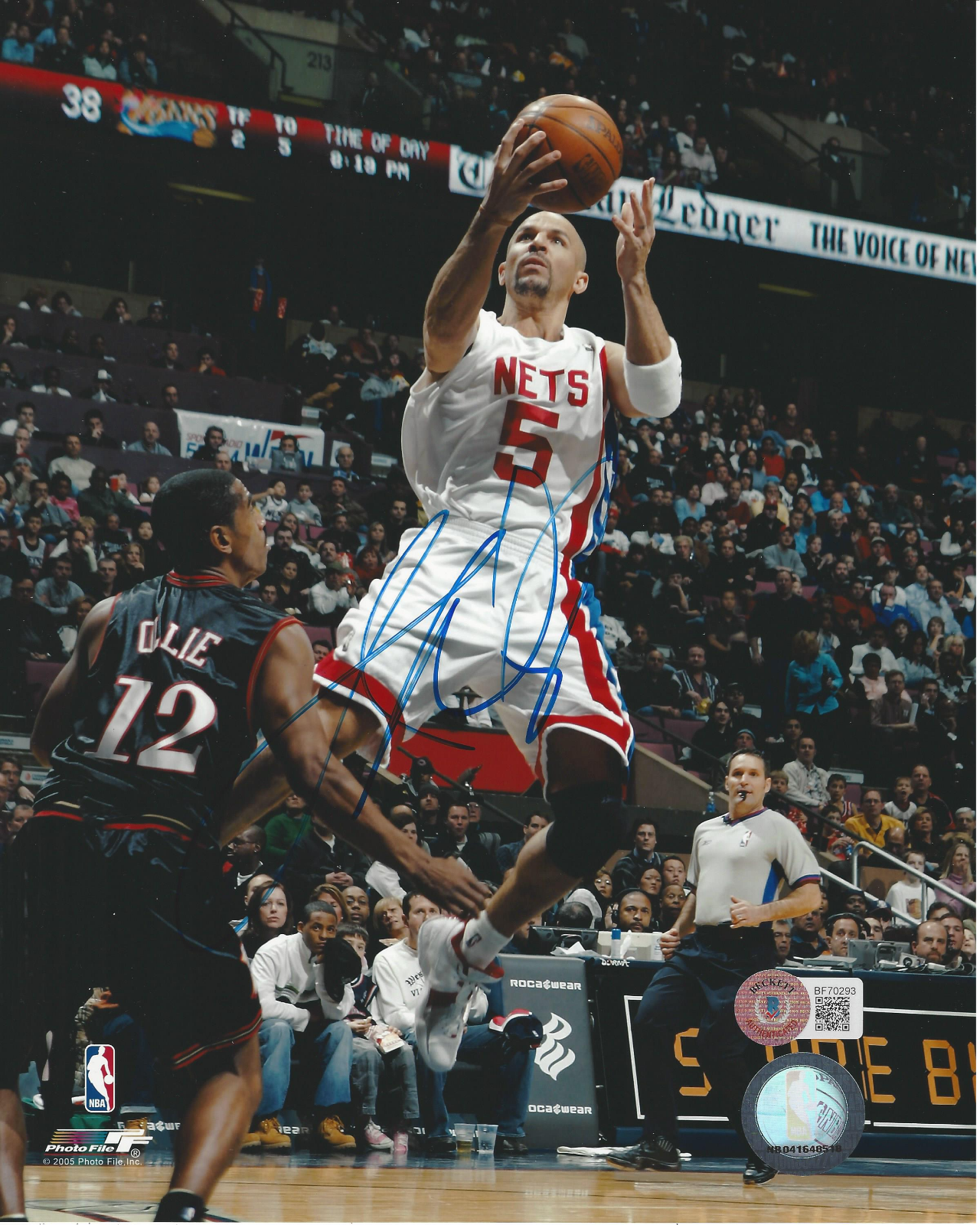 Andre Iguodala Autographed Signed Philadelphia 76ers JASON KIDD NEW JERSEY NETS 8x10 PHOTO NBA COACH LEGEND BECKETT COA BAS 