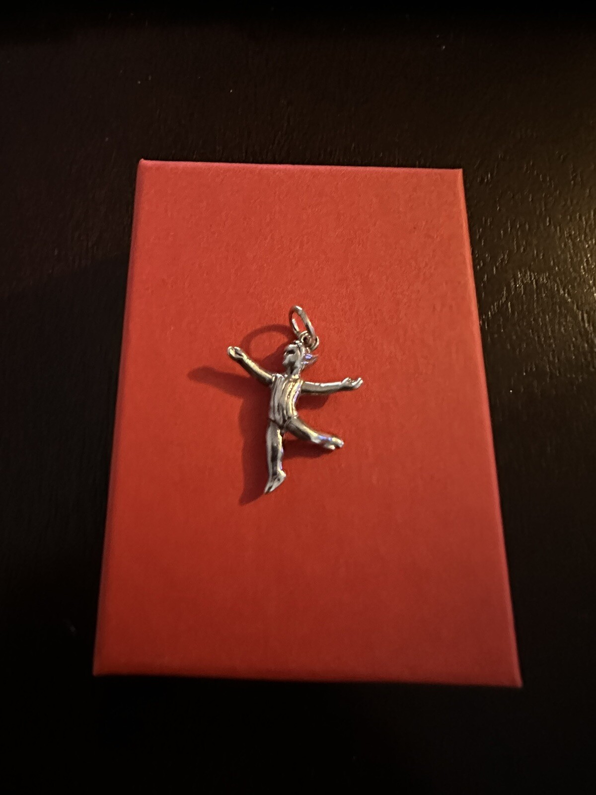 Retired Sterling Silver James Avery Ballerina Charm Gem