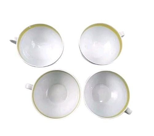 MCM Arabia Finland Windflower Tea Cup Flat C Set of 4 - Picture 5 of 7
