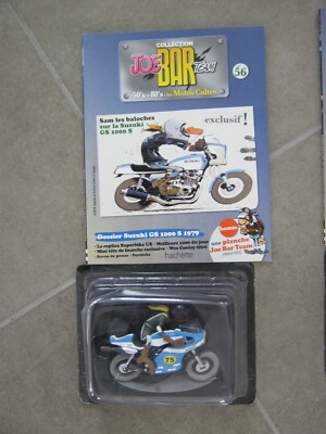 Série 1 Moto – Suzuki 250 Cross 1975 – Joe Bar Team – Hachette 1/18 – Neuf