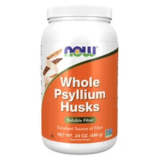 NOW FOODS Psyllium Husks Whole 24 oz