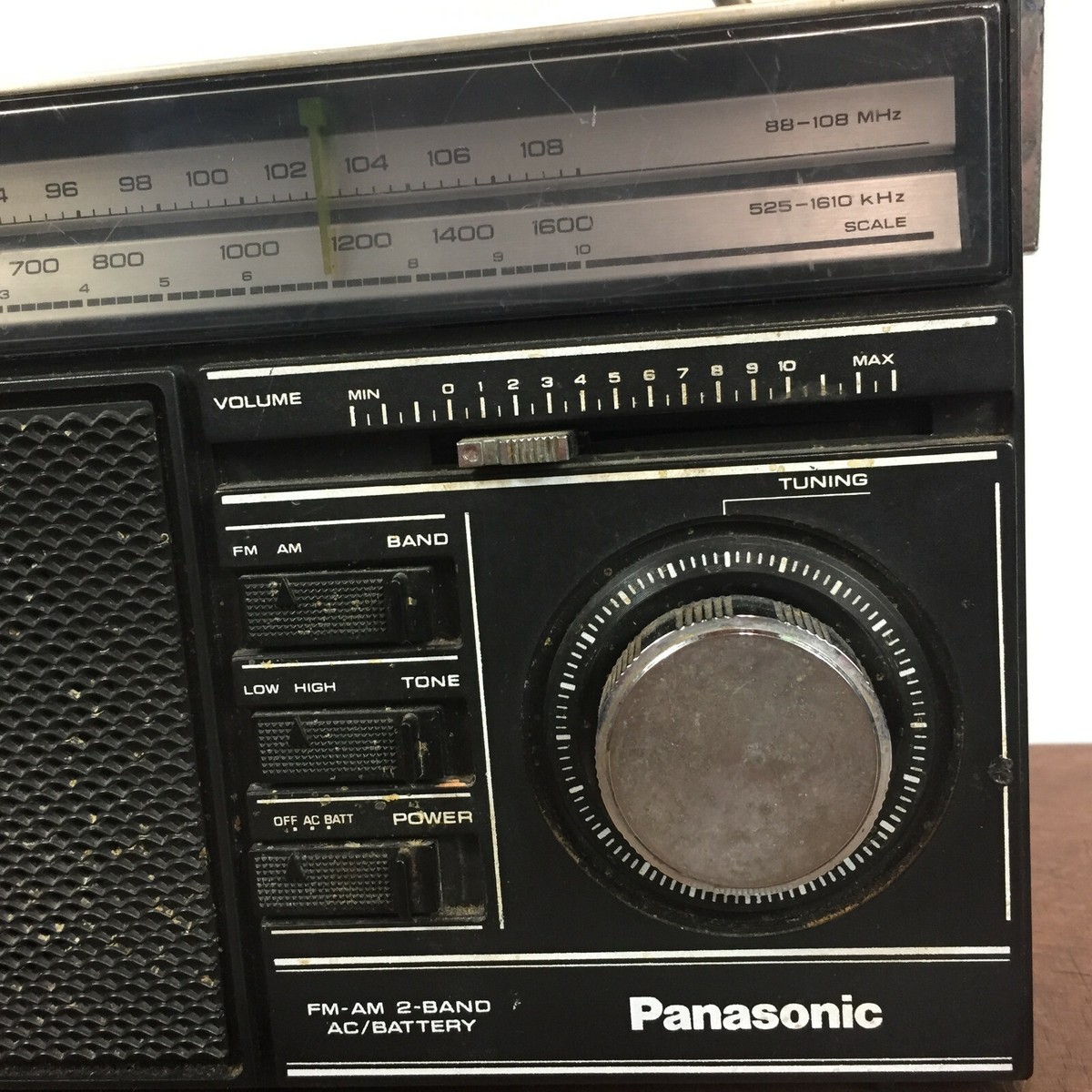 Panasonic 2 Band AM FM Radio RF | Portable | Battery Powered