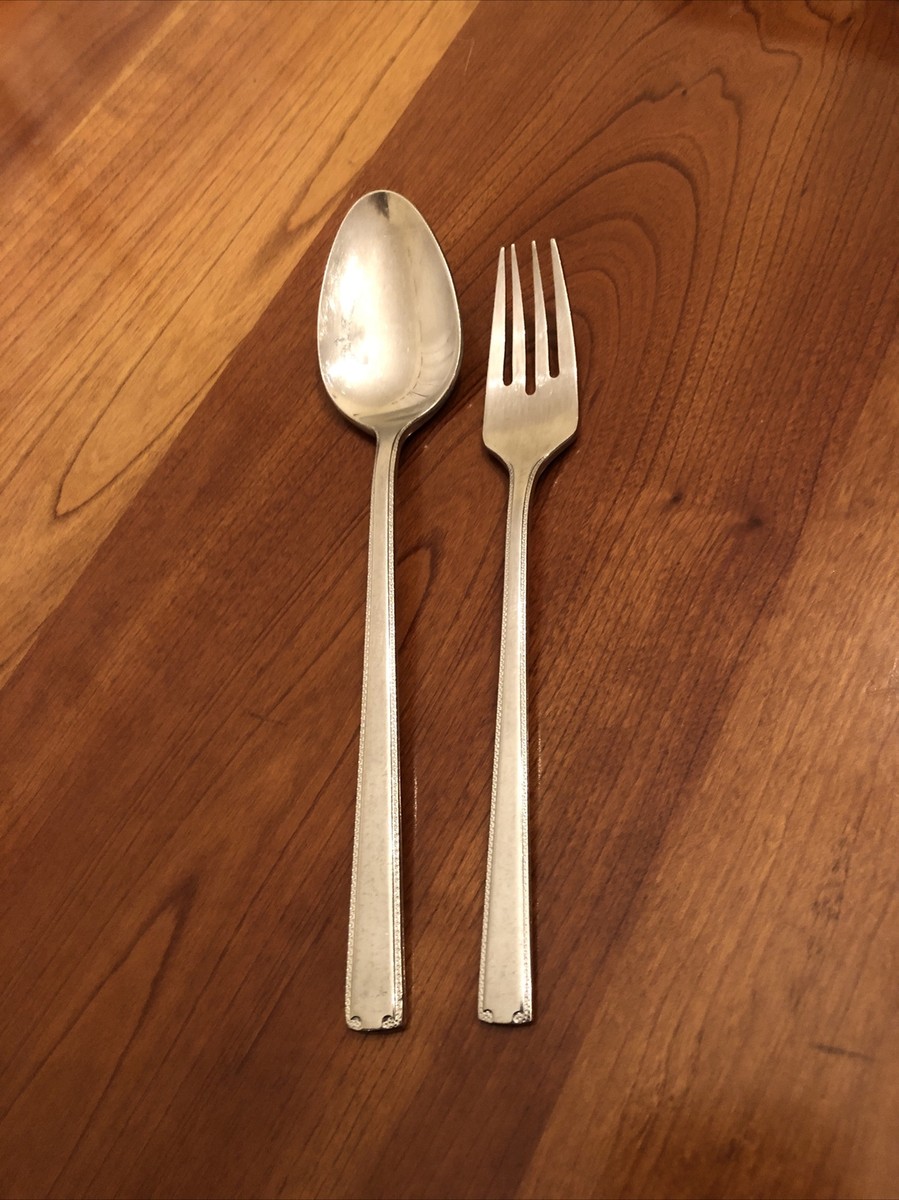 Lucky Wood LUW3 Stainless Japan Soup Spoon and Dessert Fork | eBay