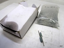 100-QTY Bullet Head Ceramic Nail Polishing Bits 2" Length 1/4" Head Width