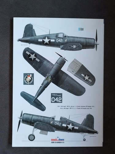Chance Vought F4U Corsair Vol 1 Andre R Zbiegniewski Monograph 9. Kagero Books - Picture 3 of 3