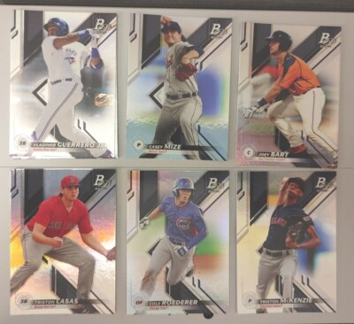 2019 Bowman Platinum Top Prospects 1-100 Pick from drop down list