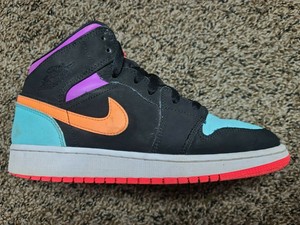 Nike Air Jordan 1 MID GS Candy Multicolor 3M Rosa 554725-083 6y para mujer  Talla 7.5 | eBay