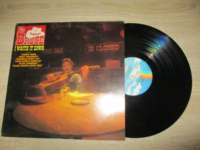Ed Bruce I write it down  LP