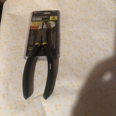 #ad Max Force 8quot; Diagonal Pliers Heat Treated Steel NEW $6.76