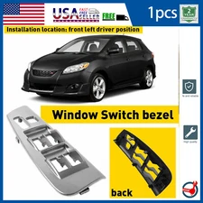Door Panel Window Switch Control Bezel Cover Left for Toyota Matrix Pontiac Vibe
