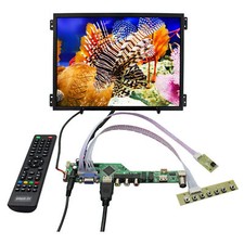 HDVGA AV USB  LCD Controller Board 10.4 in 1024x768 IPS LCD 600nit