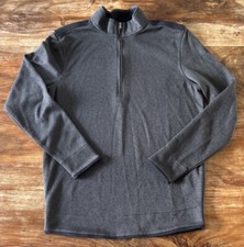 Image of Under Armour Men’s Storm Cold gear 1/4 Zipped Jumper In Grey Size S