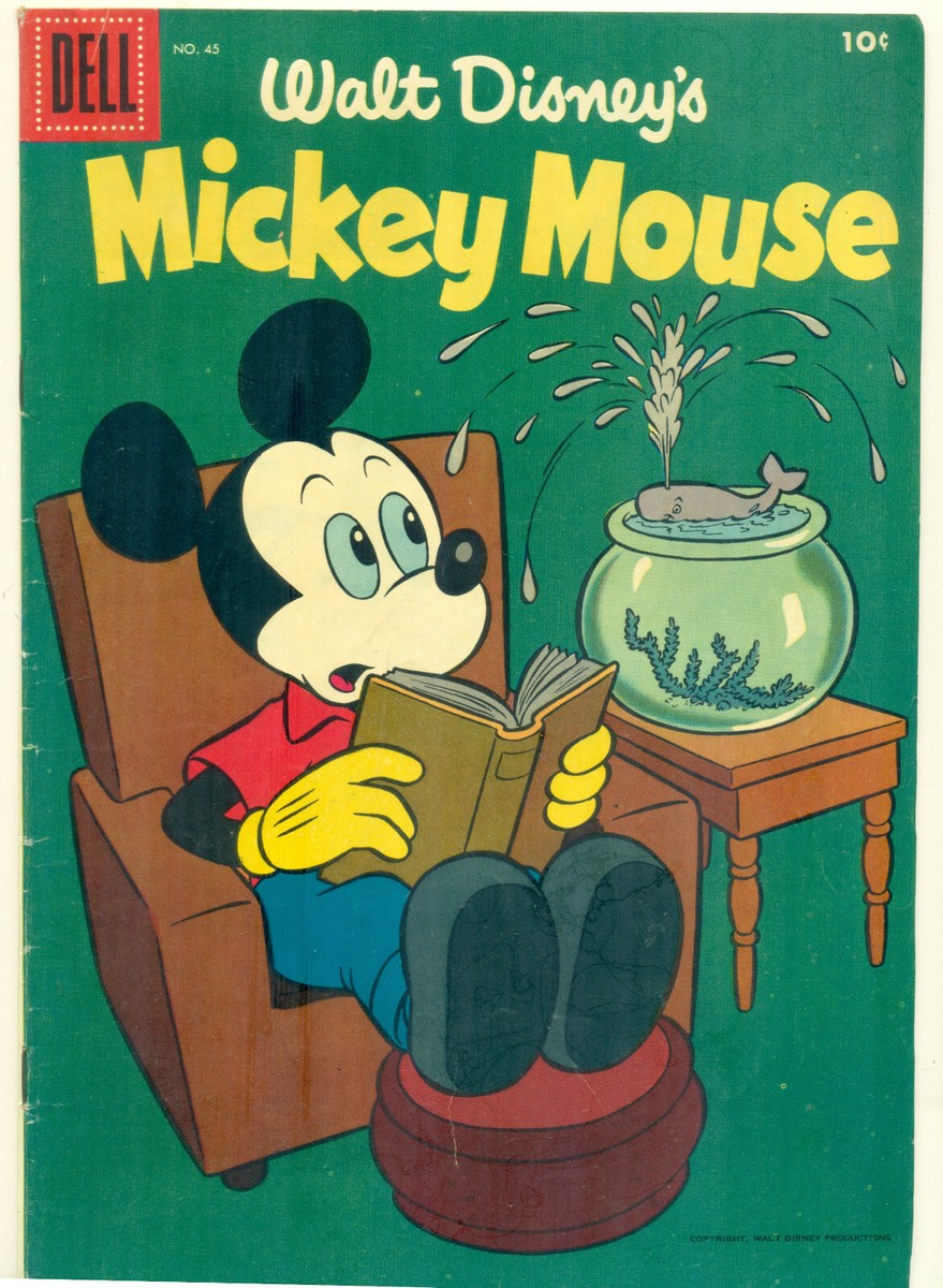 Walt Disney's Mickey Mouse #45 Murry Goofy Pluto Funny Animal