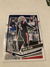 2023 Donruss Football #208 Nick Folk Patriots