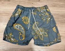 Abercrombie  Fitch - Paisley Swim Trunks in Blue XS
