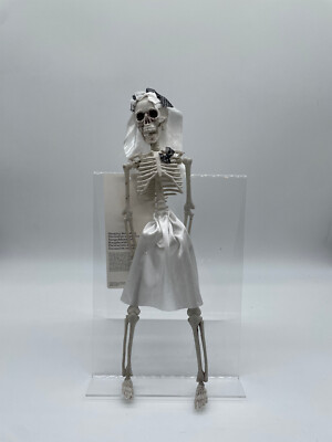 Halloween - Skellet Braut - Dekoration - Gruselig - Knochen - 40cm - Boland