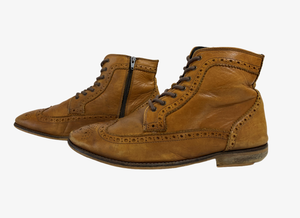 bertie brogue boots