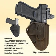 Universal Holster For Ruger Max-9 Security-9 Security-380 & 57 Multi-Model Carry