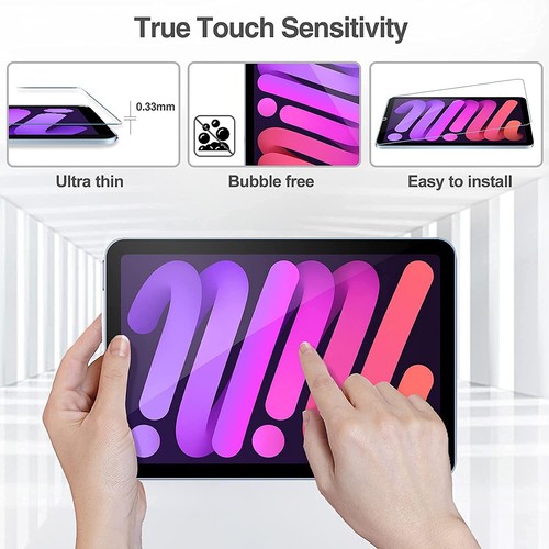 2 X Tempered Glass Screen Protector For Apple iPad 10th Gen 10.9" / Mini 6th Gen - Picture 25 of 36