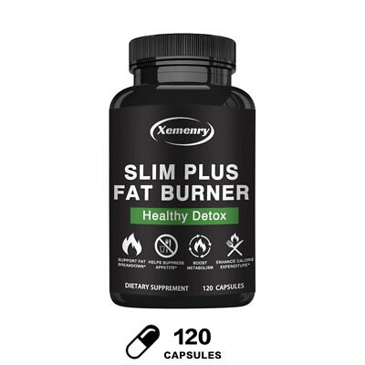 Slim Plus Fat Burner - Garcinia Cambogia,Raspberry,Weight Loss,Appetite Control