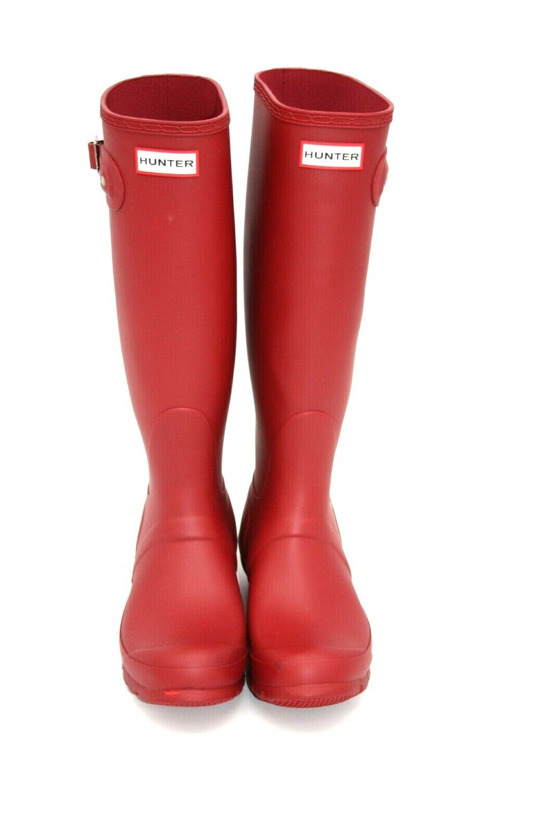 HUNTER ORIGINAL TALL  レッド24cm HUNTER ORIGINAL TALL RED WATER PROOF RAIN BOOTS WOMEN'S | eBay