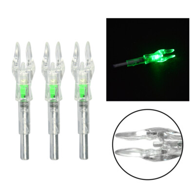 Pfeilnocken LED Automatische Beleuchtete Bogenschießen 4,2mm Arrow Nocks Pfeil