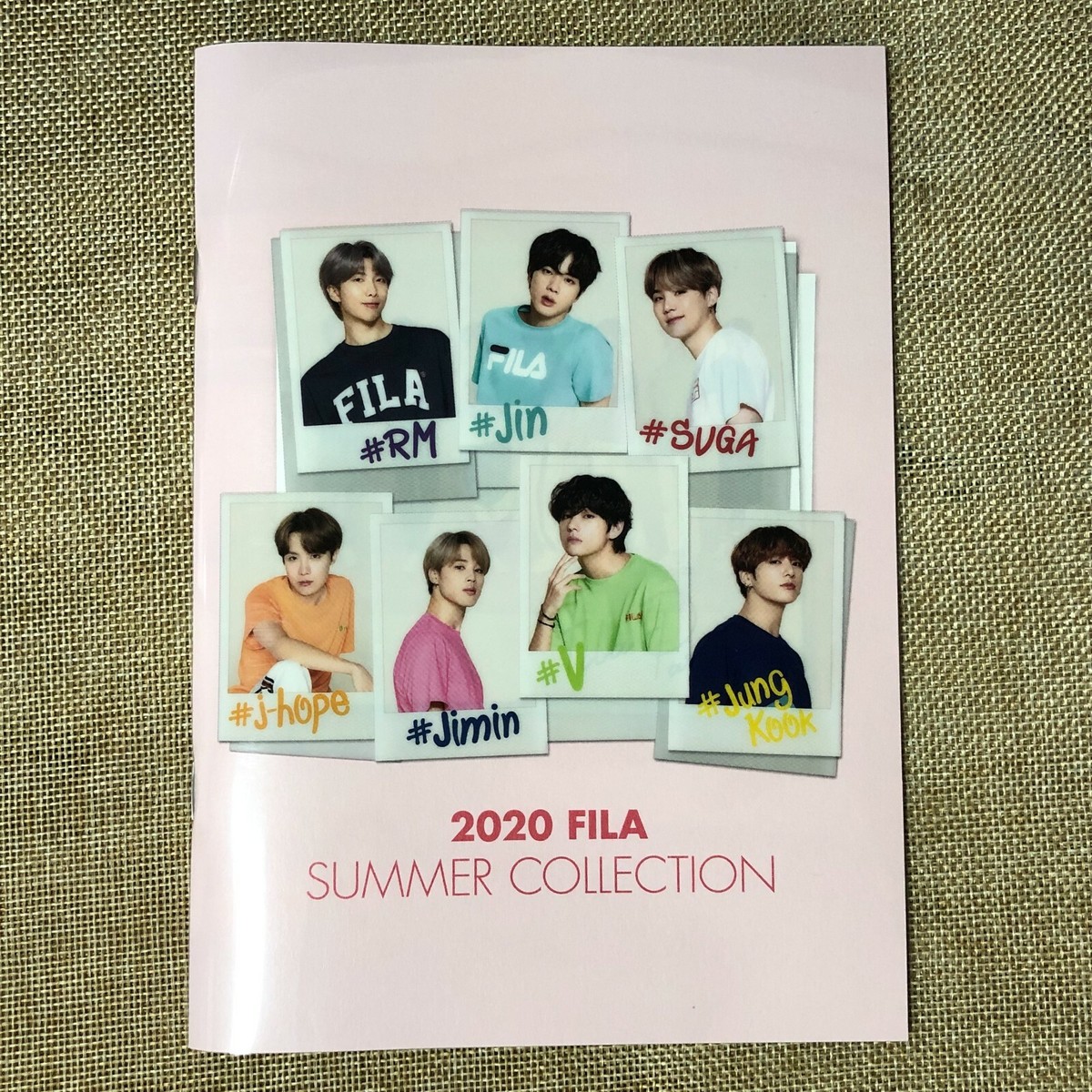 BTS GROUP [FILA 2020 Summer Collection] Official Photobook +
