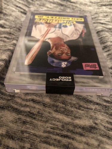 1989 topps traded ken griffey jr psa 9 & Topps Project 2020 #66 - Picture 7 of 11