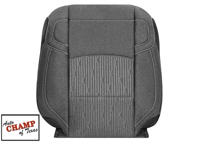2022 2023 Ram 2500 BigHorn/LoneStar -Driver Side Lean Back Cloth Seat Cover Gray