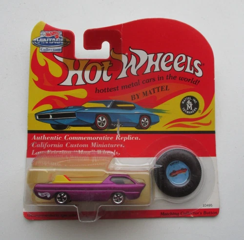 1993 Magenta Purple DEORA SURF BOARD Hot Wheels Vintage Collection FREE SHIPPING