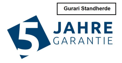 5 Jahres Garantie. Garantieverlängerung auf Gurari Gas- und Elektrostandherde