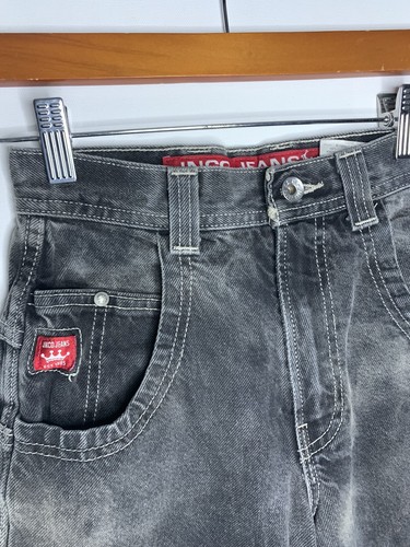 vintage JNCO snake jeans 90s YOUTH SIZE 8 denim shorts dragon skate jorts - Picture 7 of 11