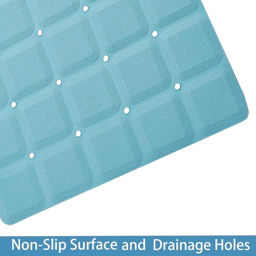 Foldable Silicone Bathtub Mat - Jumbo Size for Textured Tubs, Easy to Clean - Bild 5 von 8
