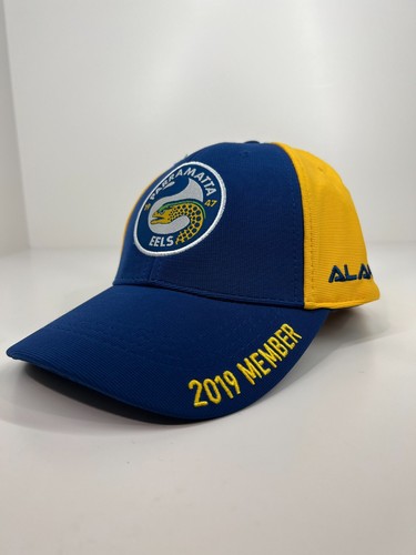 NRL Parramatta Eels 2019 Member cap hat adjustable one size fits most adult ISC - Picture 4 of 13