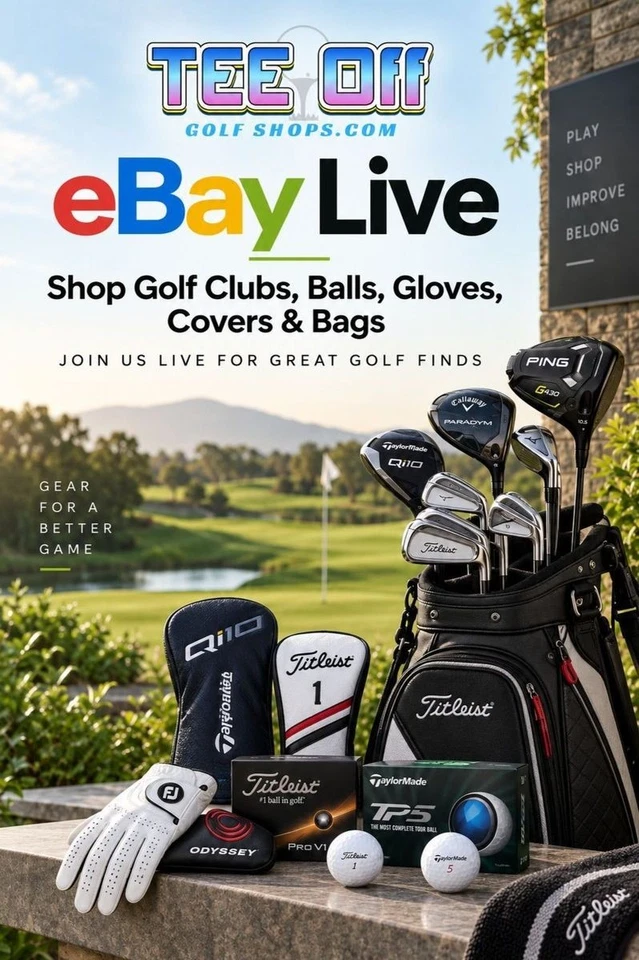 TEE OFF GOLF SHOPS LIVE | Golf Clubs, Gear & More