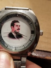1980'S SADDAM HUSSIEN PRESIDENT WATCH SPECIAL MEMORIAL RARE