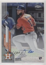 2020 Topps Chrome Rookie Refractor 384/499 Abraham Toro #RA-AT Auto RC 0b6b